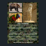 2023 Calendar (See Description for Newest Version) Poster<br><div class="desc">ARE YOU LOOKING FOR THE 2025 VERSION OF THIS CALENDAR? | Find all our 2025 calendars in the FancyCelebration store here➔  https://www.zazzle.com/store/fancycelebration/products?ps=128&cg=196920781224604082  ➔ You can also find all our calendars in the collection here: https://www.zazzle.com/collections/119258460294242876</div>