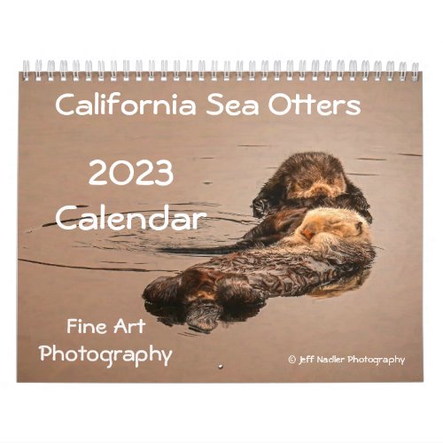 2023 California Sea Otters Wall Calendar
