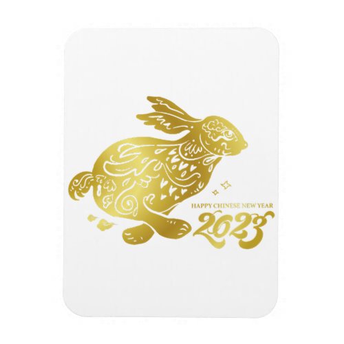 2023 Chinese New Year of the Rabbit Magnet