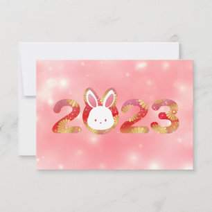 2023, Chinese New Year, Rabbit Invitation
