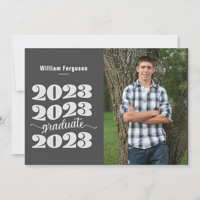 2023 Christian Graduation Photo Announcement (Front)