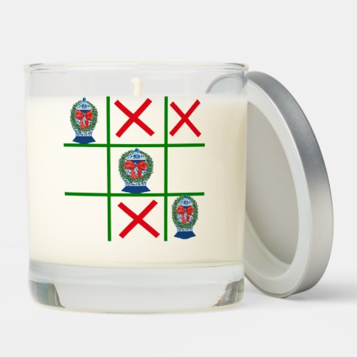 2023 Christmas Ginger Jars tic tac toe  Scented Candle
