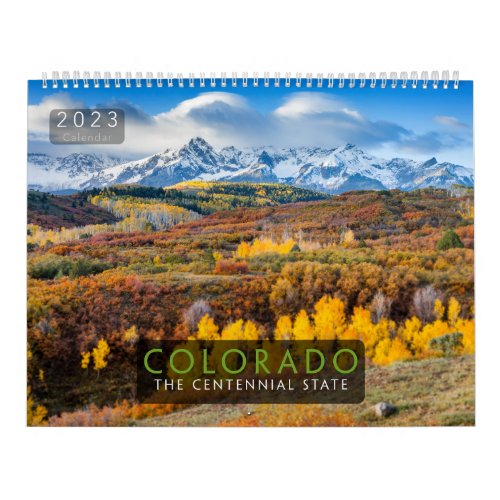 2023 Colorado Nature Photography Calendar