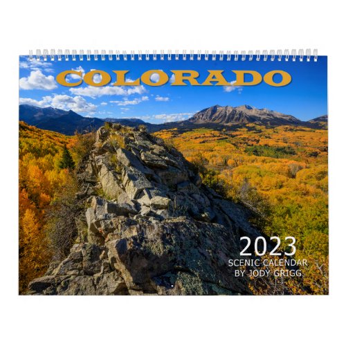 2023 Colorado Scenic Calendar