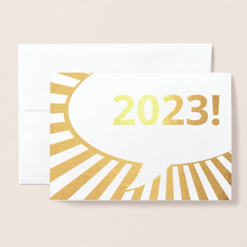 2023 comic bubble gold foil card