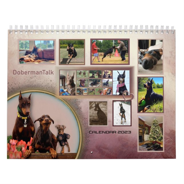 2023 Dobermantalk Calendar (Cover)