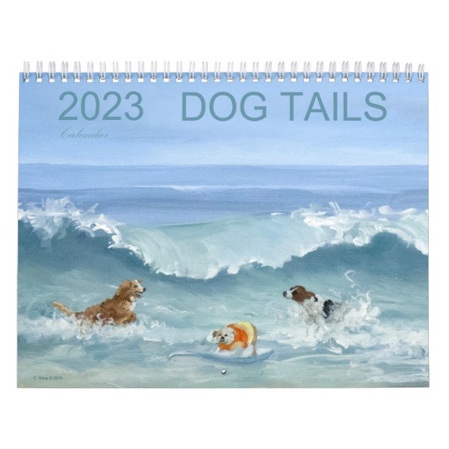 2023 Dog Tails Calendar (Cover)