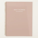 2023 Dusty Pink Weekly Monthly Non Dated Planner<br><div class="desc">Get things done with our 2023 dark beige planner. Weekly and monthly pages for business or personal planning,  making schedules and taking notes. Stickers included. Pages are blank so you can start anytime.</div>