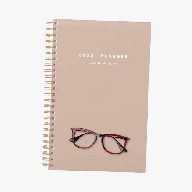 2023 Dusty Pink Weekly Monthly Non Dated Planner (Creator Uploaded)