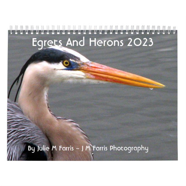 2023 Egrets & Herons Calendar (Cover)