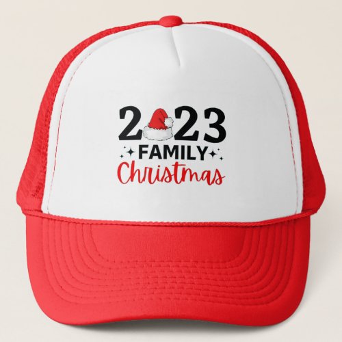 2023 Family Christmas Trucker Hat
