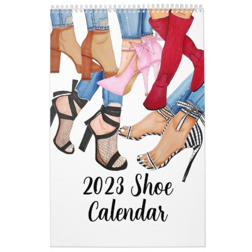 2023 Fashion Shoe Calendar