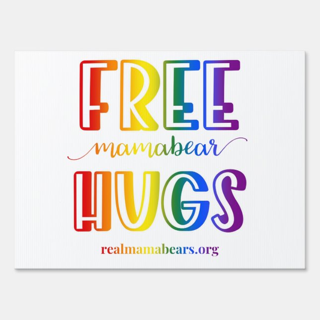 2023 Free Hugs Event Sign (Front)