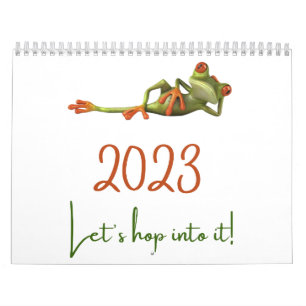 2023 Frog Calendar