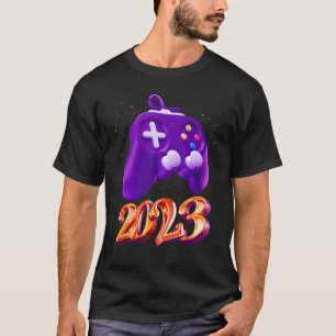 2023 Gaming Level Unlocked Video Game Controller B T-Shirt