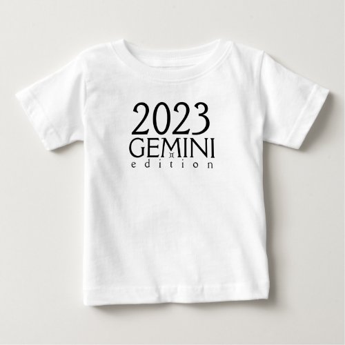 2023 Gemini edition with symbol Baby T_Shirt