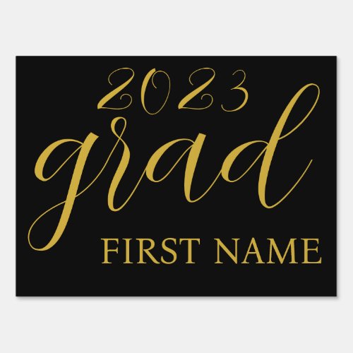 2023 Grad Custom Personalized Graduation Sign