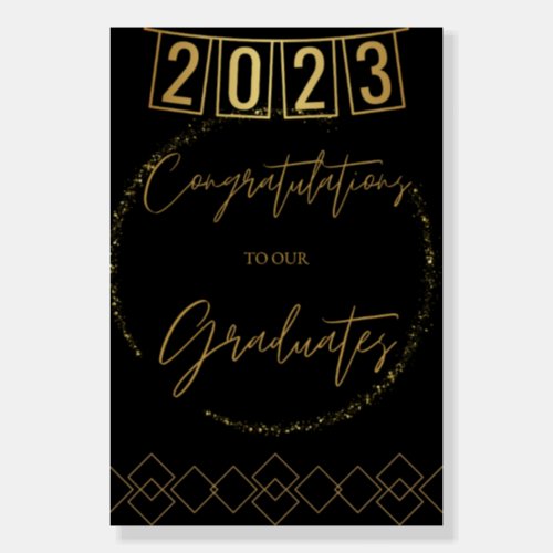 2023 Graduates _ Poster Sign