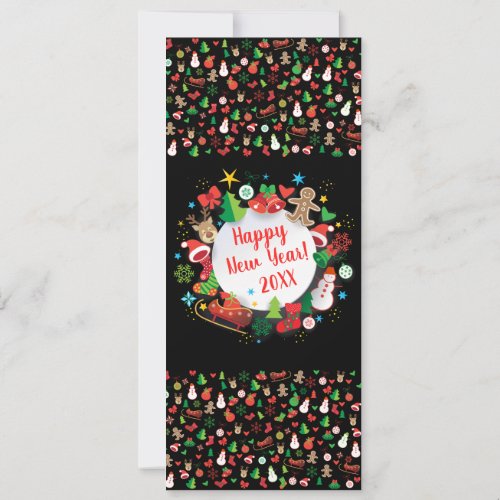 2023 Happy New Year Christmas Winter Holiday Card