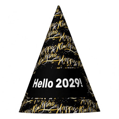 2023 Happy New Year Paper Party Hat