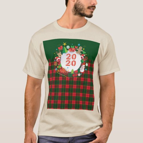 2023 Happy New Year Scotland Pattern T_Shirt