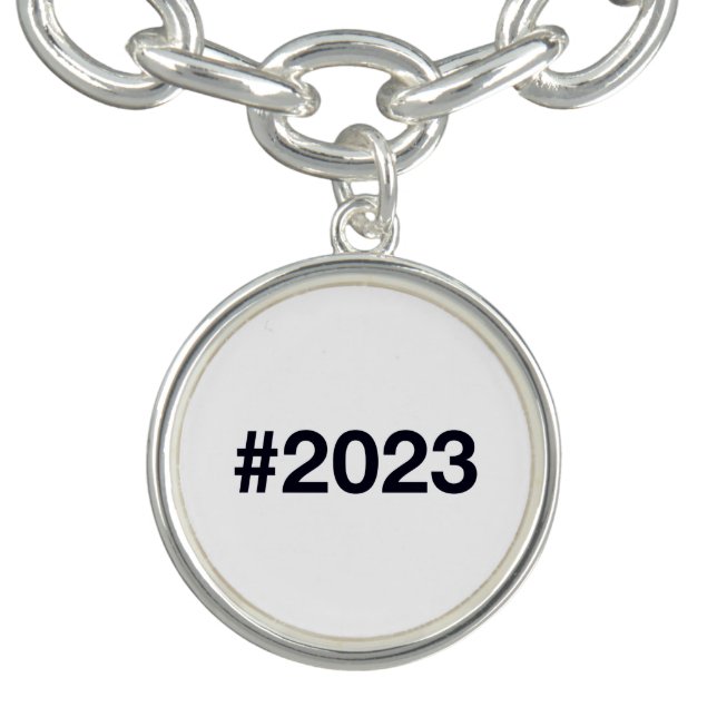2023 Hashtag 3rd birthday 3 years Bracelet (Design)