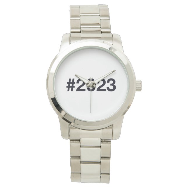 2023 Hashtag 3rd birthday 3 years Watch (Front)