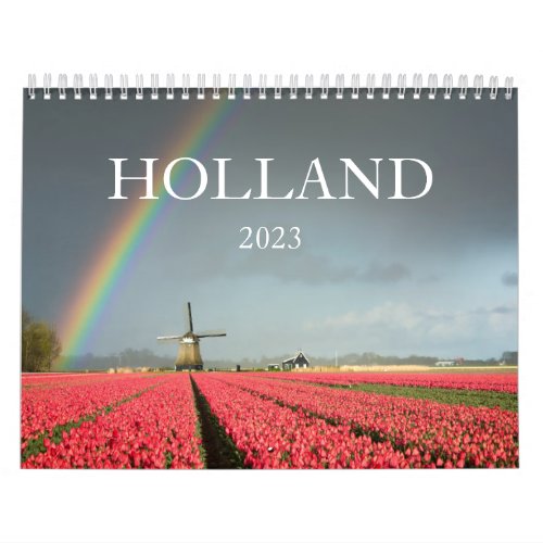 2023 Holland landscape photography Calendar