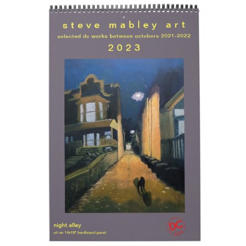 2023 Hometown DC Original Art Calendar