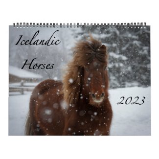2023 Icelandic Horse Calendar