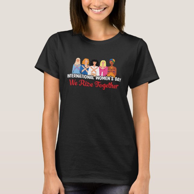 2023 International Women s Day Womens Mens T-Shirt (Front)