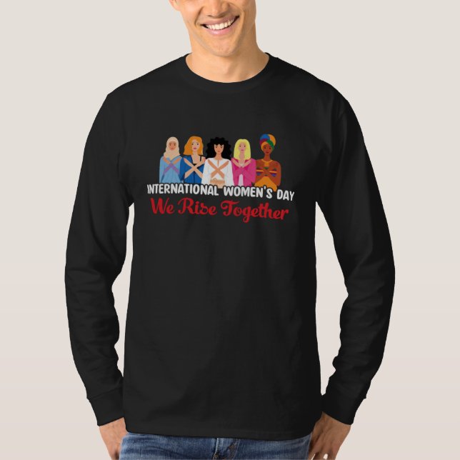 2023 International Women s Day Womens Mens T-Shirt (Front)