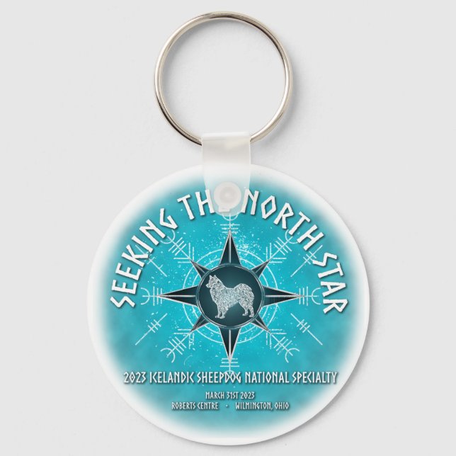 2023 ISAA National Specialty Keychain (Front)