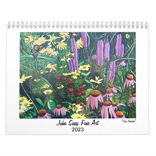 2023 John Suess Fine Art Wall Calendar