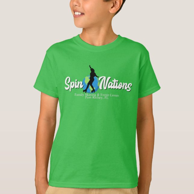 2023 Kids SpinNations T Shirts (Front)