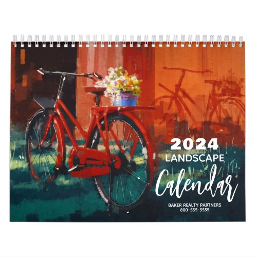 2023 Landscape Paintings Calendar