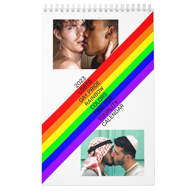 2023 LGBTQ Gay Pride Rainbow Colors Calendar (Cover)
