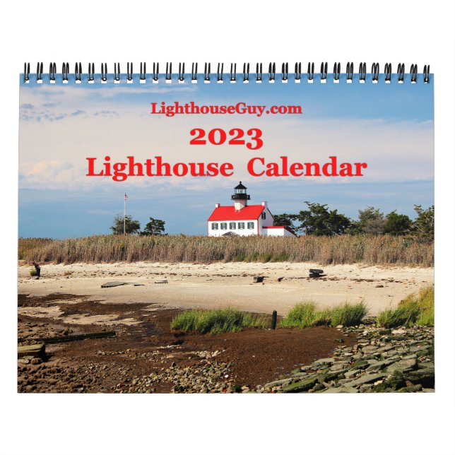 2023 LighthouseGuy.com Lighthouse Calendar (Cover)