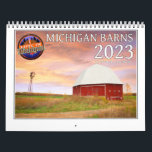 2023 Michigan Barn Calendar<br><div class="desc">2023 Michigan Barn wall calendar featuring barns from around the Great Lakes State.</div>