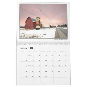 2023 Michigan Barn Calendar  Zazzle