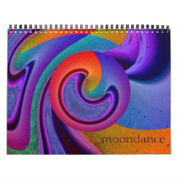2023 moondance Cool Abstract Art Calendar