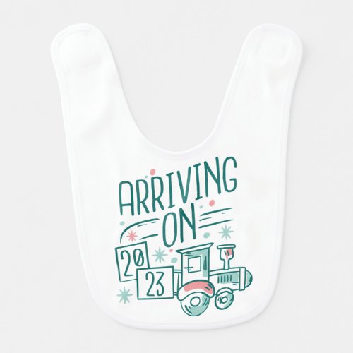 2023 NEW BABY ANNOUCEMENT ARRIVING ON 2023 BABY BO BABY BIB