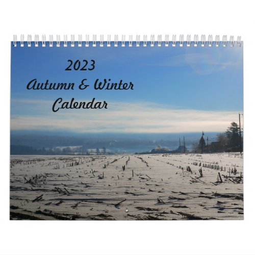 2023 New England Autumn n Winter Calendar