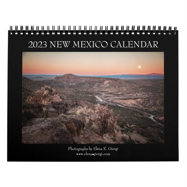 2023 New Mexico Calendar (Cover)