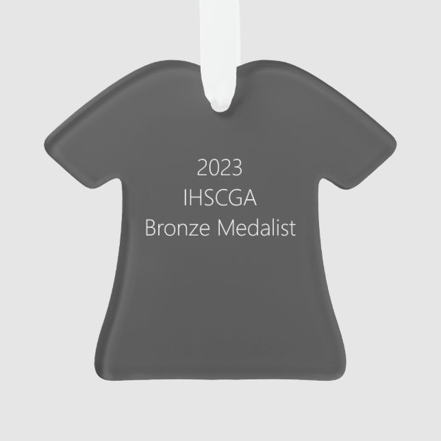 2023 Noblesville Winterguard - Invasion of Privacy Ornament (Back)