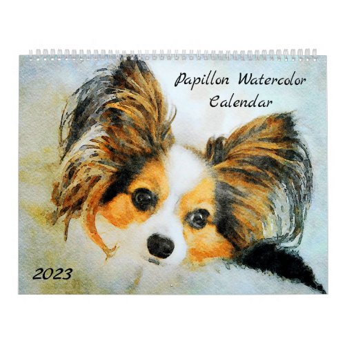 2023 Papillon Dog Mom Mama Lovers Owners Gift Calendar