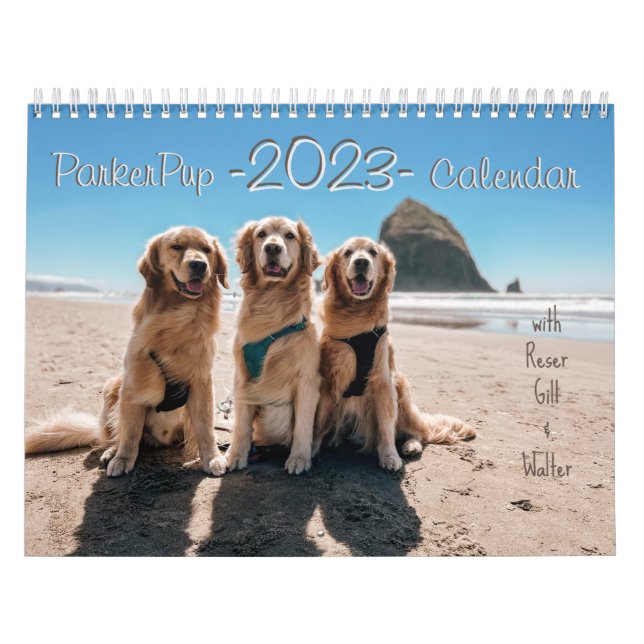 2023 ParkerPup Calendar (Cover)