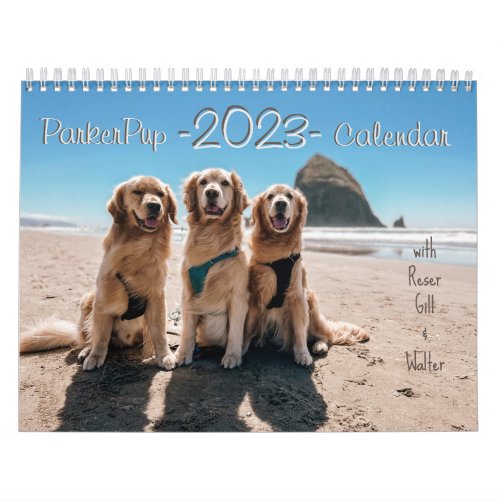 2023 ParkerPup Calendar