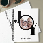 2023 Personalized Photo Planner<br><div class="desc">This modern and stylish 2023 Planner features the word JOY in bold black typography on a white background.
Easily customizable with your photo,  name,  and year.</div>