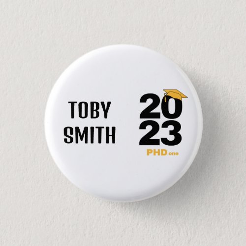 2023 PHDone Customizable Graduation Gift Button